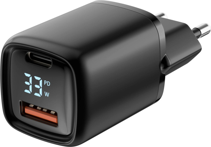 Сетевое зарядное устройство Wiiix UNNK-4-2-24QCPD-FAST,  USB-A,  15Вт, 2.4A, черный