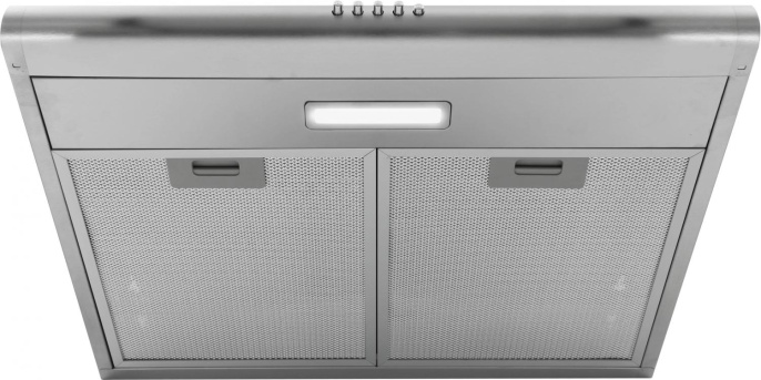 Вытяжка козырьковая Hyundai HFH 6130 IX нержавеющая сталь управление: кнопочное 1 мотор