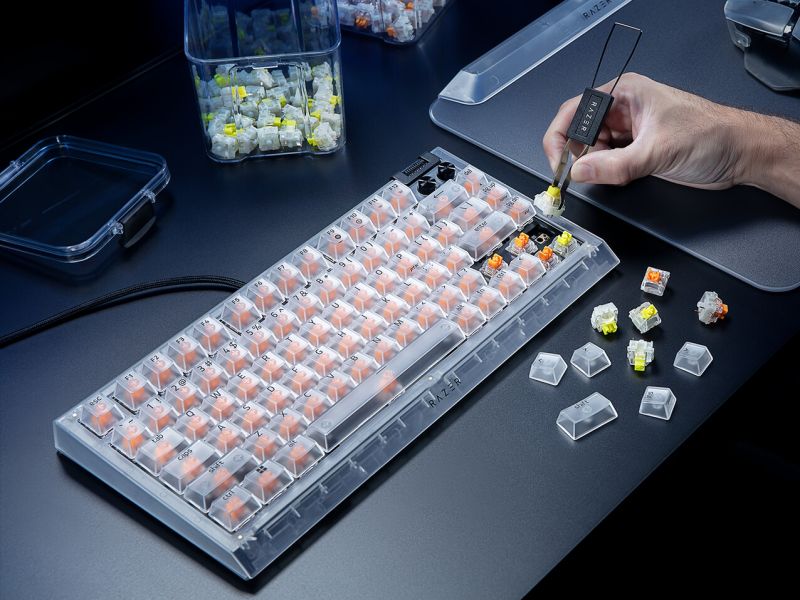 Razer представила прозрачную коллекцию аксессуаров Phantom White [ФОТО]