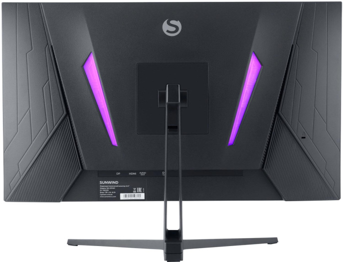 24.5" Монитор SunWind SM-25FI401,  1920x1080,  IPS,  180Гц,  1хHDMI,  1хDP,  черный [sm25sg01]