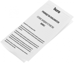 Сетевое зарядное устройство Buro BUWG1,  USB-A,  18Вт, 3A, черный [buwg18p100bk]