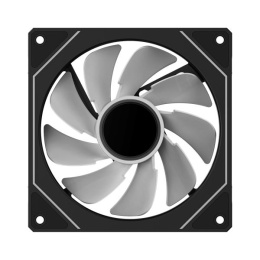Вентилятор для корпуса Ocypus Gamma F12 BK ARGB REVERSE BLADE Gamma-F12-BK1AM01X-GL размер вентилятора: 120х120х25мм, гидродинамический подшипник, 1300об/мин, 44.55CFM, 24.5dB A , ARGB, PWM, 150г
