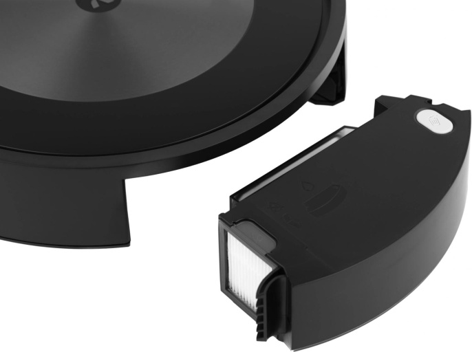 Робот-пылесос iRobot Roomba J7+, 60Вт, черный/черный [j755840plus_rnd]