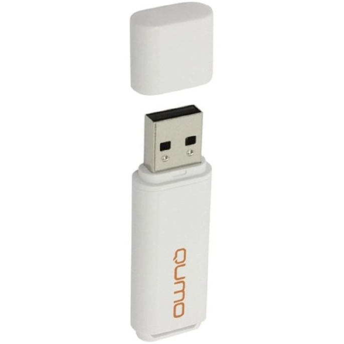 USB 2.0 QUMO 64GB Optiva 01 White [QM64GUD-OP1-white]