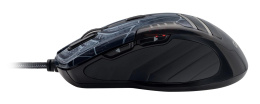 Мышь проводная GMNG XM007, игровая, оптическая, USB, 10000dpi, черный и серый
