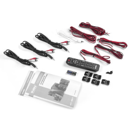 Акустическая система SVEN АС HT-201, черный 80 Вт, Bluetooth, пульт, дисплей, FM, USB, SD SV-015770