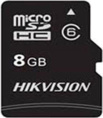 Карта памяти microSDHC UHS-I U1 Hikvision C1 8 ГБ, 92 МБ/с, Class 10, HS-TF-C1 STD /8G/ZAZ01X00/OD, 1 шт., без адаптера