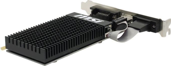 Видеокарта MSI NVIDIA  GeForce GT 710 GT 710 2GD3H LP 2ГБ DDR3, Low Profile,  Ret