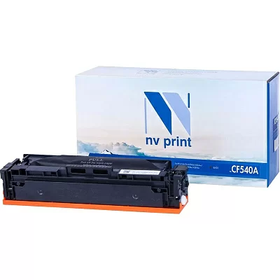  Тонер-картридж NVP NV-CF540A Black для HP Color LaserJet Pro M254dw/ M254nw/ M280nw/ M281fdn/ M281fdw (1400k)