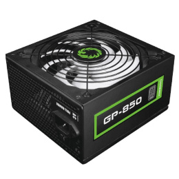 Блок питания GameMax 850W GP-850 ATX 2.31, 850W, 80 PLUS BRONZE, Active PFC, 140mm fan,1x24PIN,12V8pin 4+4 ,7xSATA,4xPCI-6+2PIN,3x4PIN Retail