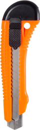 Строительный нож Вихрь 18мм лезв.1шт оранжевый/черный 73/10/10/2