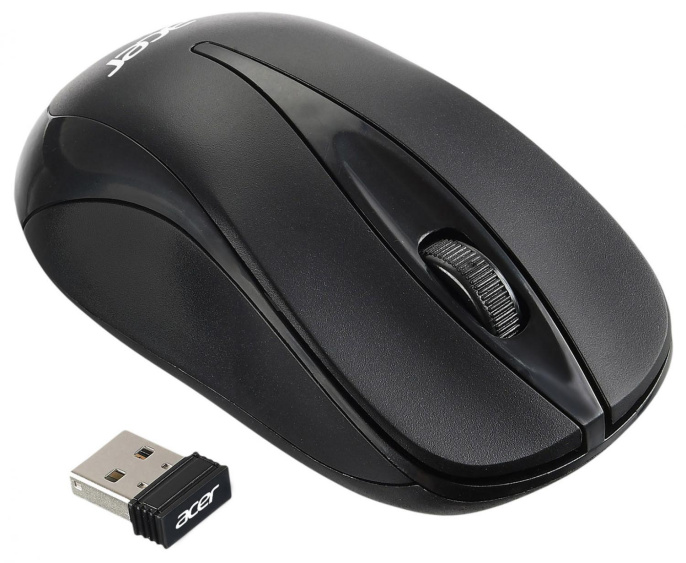 Мышь беспроводная ACER OMR131 черный (USB, 1000dpi, 3but) (ZL.MCEEE.01E)
