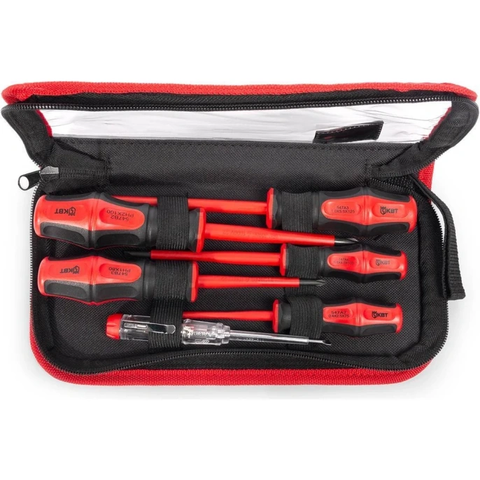 Набор диэлектрических отверток КВТ Профи НИО-06 78617