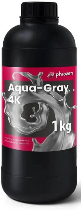 Смола 3d Phrozen AQUA 4K LCD серый 1кг