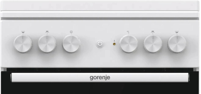 Плита Комбинированная Gorenje GK5A22WH белый металлическая крышка реш.сталь