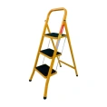 Стальная стремянка LadderBel 3 ступени с антискользящим покрытием, манго STR-ST-3WSRM-OR