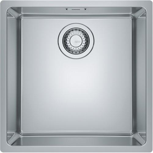 Мойка Franke 122.0689.807/ Best, Серия FELIX, Мойка FEX 110-40, мойка 440 x 440mm, чаша 400 x 400 x 200 mm, монтаж под столешницу, скрытый перелив