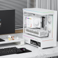 Кулер для процессора/ CPU Cooler Thermalright Peerless Assassin 140 Digital White 4-pin PWM, 165mm, Ni/Cu, 6x6mm, 1x120mm + 1x140mm, 82.CFM, 29.6dBA, 1850RPM, S: 1200, 1700, 1851, 115X, 2011, 2066, AM4, AM5, white (PA140-DG-WH)