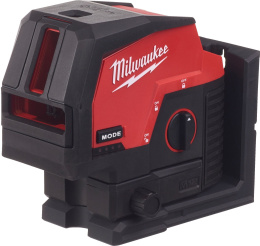 Лазерный нивелир Milwaukee M12 CLLP-0C 4933478101 аккумуляторный, 2 линии + 2 точки, цвет лазера: зелёный, видимость: 30 м 50 м с детектором , самовыравнивание: есть, микровыравнивание: есть