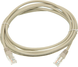 Патч-корд LanMaster вилка RJ-45,  вилка RJ-45,  кат.5E,  ПВХ,  3м,  серый [twt-45-45-3.0-gy]