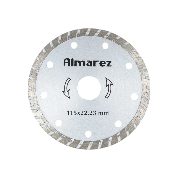 Диск отрезной алмазный Турбо (115х22.23 мм) Almarez 301115