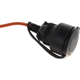 Удлинитель на рамке Gigant б/з ПВС 2х0,75 6A 10м IP 44 INDUSTRY EG PE-007