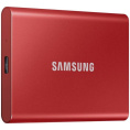 Внешний SSD диск 2.5" Samsung T7 External 500Gb RED USB 3.2 MU-PC500R/WW 1year