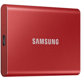 Внешний SSD диск 2.5" Samsung T7 External 500Gb RED USB 3.2 MU-PC500R/WW 1year