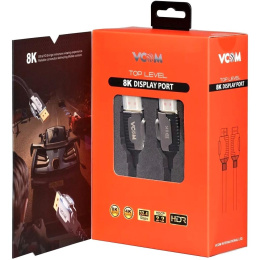 Кабель Кабель соединительный DISPLAY PORT v2.1, 16K@60Hz, 8K@120Hz, 2m VCOM CG634-2M