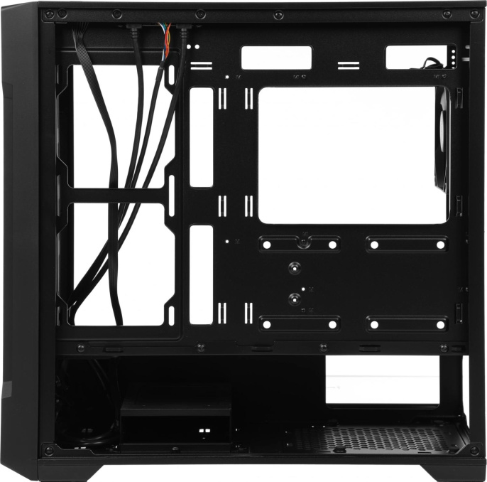 Корпус mATX Gigabyte C102B GB-C102G, Midi-Tower, без БП,  черный [28300-c102b-2crr]