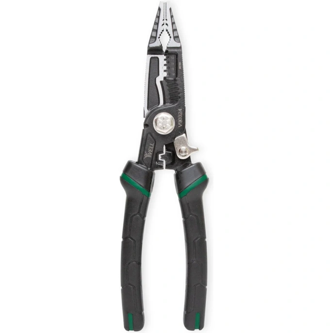 Многофункциональные пассатижи плоскогубцы Vell 9 в 1, 200 мм 1376749