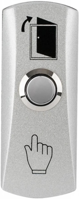 Кнопка выхода ZKTeco EX-803L контакты: NO/COM, напряжение: 36В DC / 3А, рабочая температура: +10 +55℃