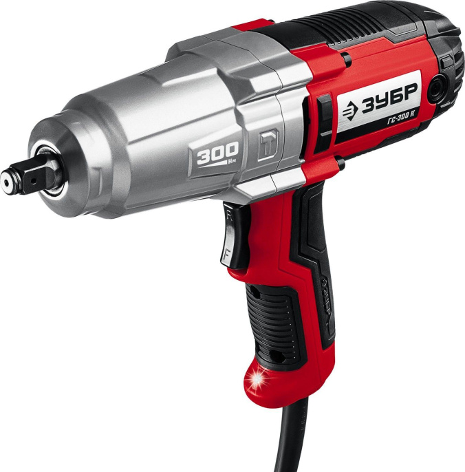 Ударный гайковерт Зубр ГС-300 К, сетевой