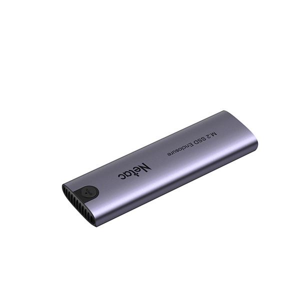 Внешний корпус M2 NVMe/SATA Netac WH51 USB 3.1 Gen2, кабель C-С NT07WH51-32CA