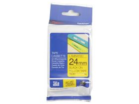 Brother TZE-651 Картридж с лентой (P-Touch с лентой 24мм черный на желтом (TZ651)(TZE651)
