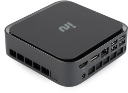 Неттоп IRU Tactio 513 i5 1235U 1.3 16Gb SSD512Gb Iris Xe без ОС GbitEth WiFi BT 120W серый RUS 2189397