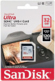 Карта памяти SanDisk Ultra 32GB SDHC Memory Card 120MB/s SDSDUN4-032G-GN6IN
