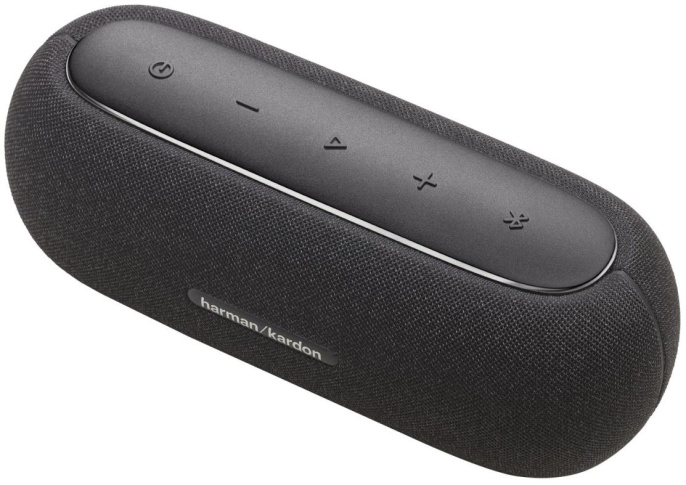 Колонка порт. Harman Kardon Luna Google Assistant, Amazon Alexa черный 40W 1.0 BT/Wi-Fi 4800mAh HKLUNABLKEU