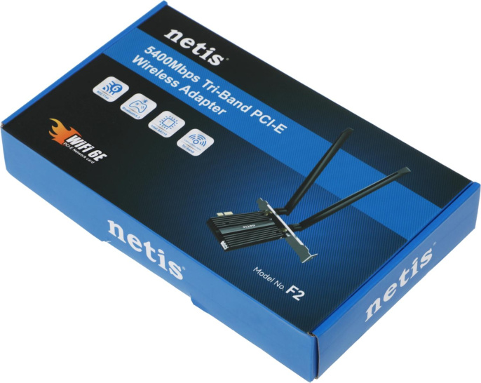 Wi-Fi + Bluetooth адаптер Netis F2 PCI Express