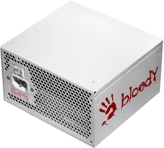 Блок питания BLOODY BD-PS750G,  750Вт,  80 PLUS GOLD,  120мм, белый, retail [bd-ps750g-mw]