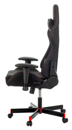 Кресло игровое A4Tech Bloody GC-850 черный ромбик с подголов. крестов.