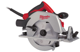 Дисковая циркулярная пила Milwaukee CS 60 4933419225 питание: сеть, 1600 Вт, диаметр диска: 184 мм, скорость без нагрузки: 5800 об/мин, блокировка шпинделя, подключение к пылесосу, регулировка глубины пропила