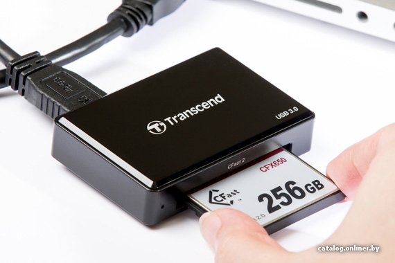 Считыватель карты памяти Transcend Кард-ридер Transcend CFast 2.0 TS-RDF2