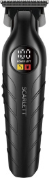 Машинка для стрижки Scarlett SC-HC63C107 черный 5Вт насадок в компл:4шт