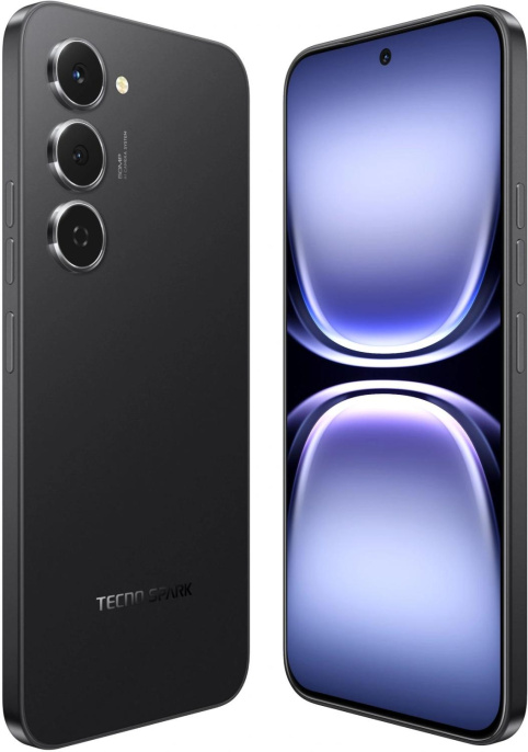 6.78" Смартфон TECNO Spark 40 Pro 8/128Gb,  NFC,  AMOLED,  144Гц,  5200мAч,  черный