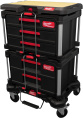 Набор транспортировочный Milwaukee Packout 2023 4932492892 состав набора: настраиваемая рабочая поверхность, 2 ящика для инструментов, тележка