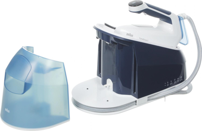 Парогенератор Braun CareStyle 5 IS5245BL 2400Вт синий/белый