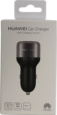 Huawei AP31 Автомобильное зарядное уст-во USB (Вх. DC12-24V Вых. DC5/9V 23W 2xUSB)