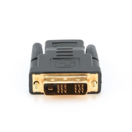 Bion Переходник HDMI-DVI 19F/19M мама-папа , позолоченные контакты, черный [BXP-A-HDMI-DVI-2]