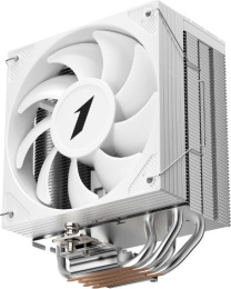 Кулер 1stPlayer CY12 Белый CY12-WH Intel LGA1851/1700/1200/115x, AMD AM5/AM4, крепление на винтах, 4 тепловые трубки 6мм , размер вентилятора: 120x120x25мм, гидравлический подшипник, 1900об/мин, 57.56CFM, 38.21dB A